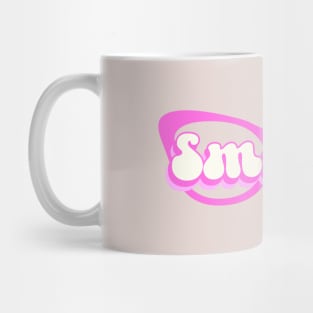 Smartie Pink Glasses For Clever Barbies Mug